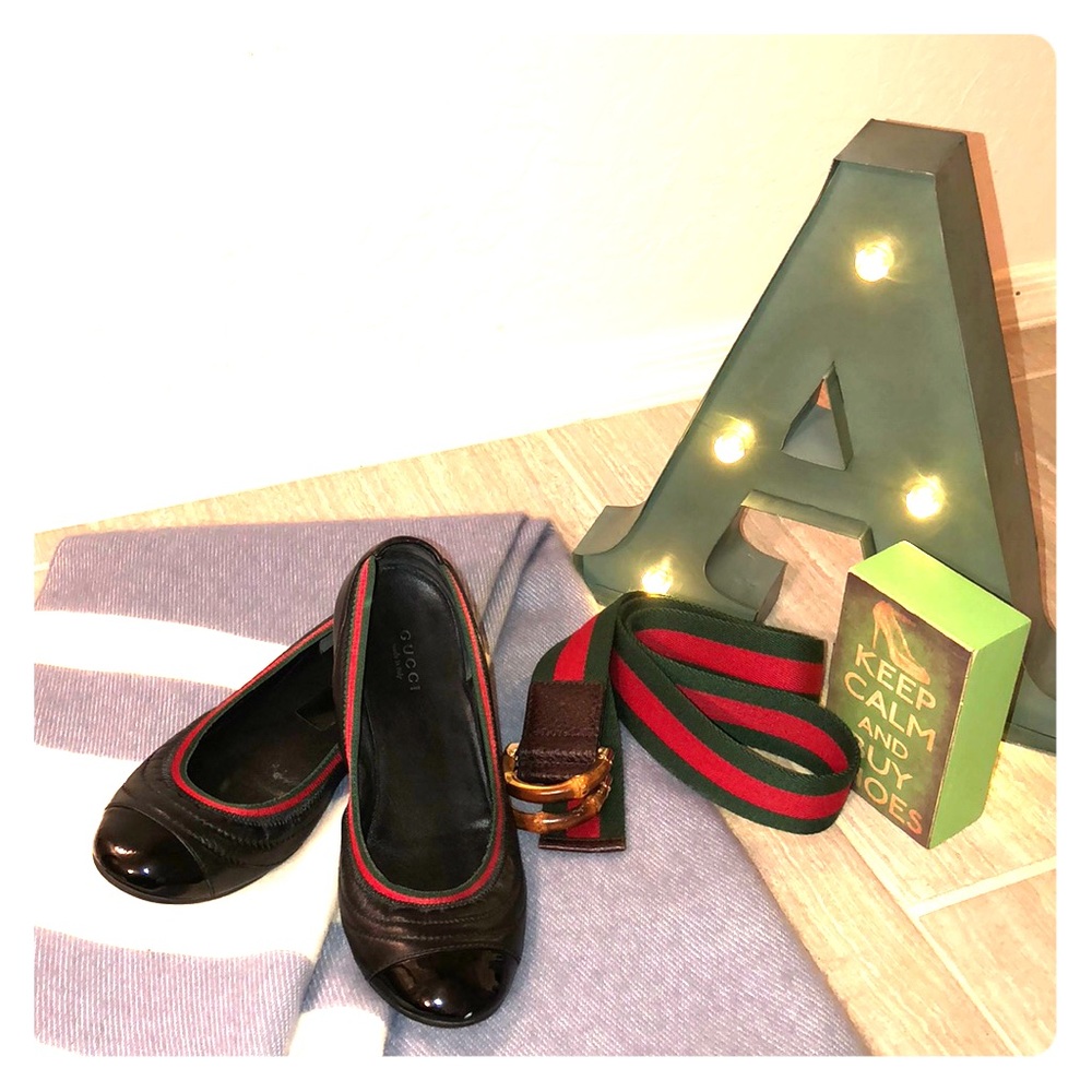 💯 Authentic Gucci flats.